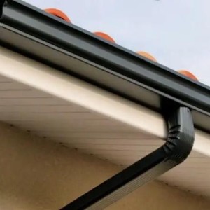 铝合金雨水管耐腐蚀防锈别墅屋顶排水抗台风设计杭州落水管 1件