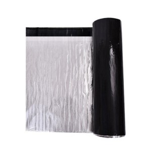 sbs自粘防水卷材 平房屋顶阳台楼面彩钢补漏防水 高分子自粘卷材 20平方米