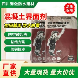 混凝土粉料界面剂新旧墙面拉毛处理剂水泥专用加固剂厂价直销 1袋