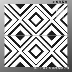 瓷砖800800拼花 客厅瓷砖拼花地板砖拼图 佛山拼花地砖家装无限拼 3块