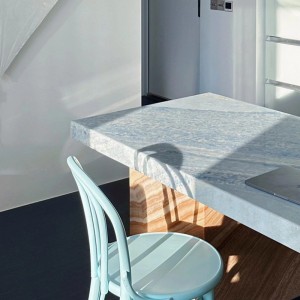 白玉兰天然大理石板材地面别墅背景墙外墙石材楼梯岛台橱柜面台 1平方米