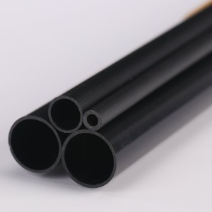 PVC细管子塑料纯黑色小管子硬管圆管细硬管小水管小口径空心线管 3000米