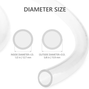 透明PVC软管增氧管水族箱氧泵用 进出水抽水管耐油抗寒胶管 10000米